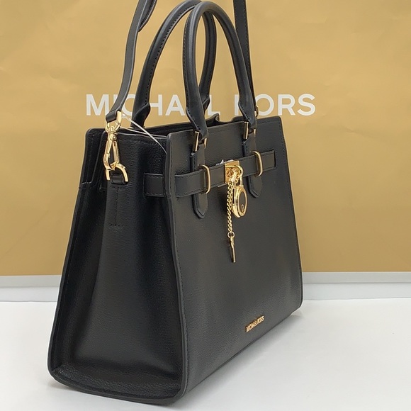 Michael Kors Hamilton Meidum Satchel Shoulder Crossbody - Picture 2 of 16